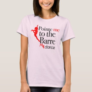 Pointe ICH zum Barre durch MICH Tanz T-Shirt