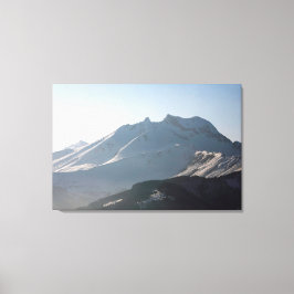 Pointe Percee Morzin France Holiday Card Leinwanddruck