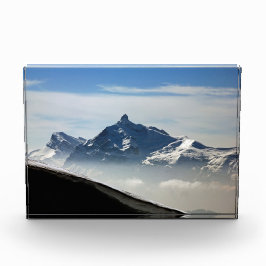 Pointe Percee Morzine France Holiday Card Poster Fotoblock