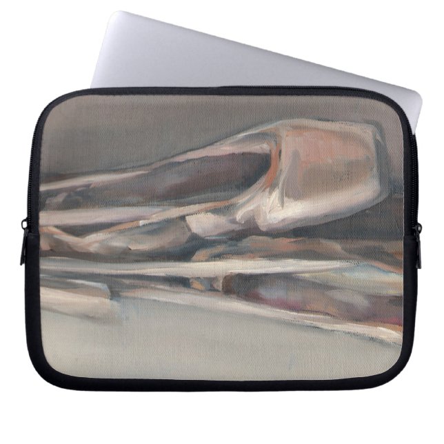 Pointe Schuhe Laptopschutzhülle (Vorderseite)