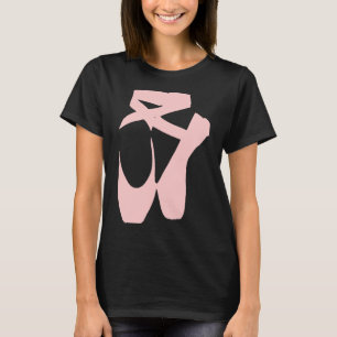 Pointe Shoes Ballett Tanz für Mädchen T-Shirt