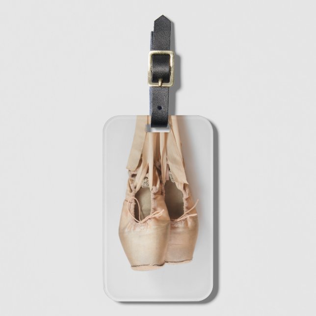 Pointe Shoes Gepäckanhänger (Vorderseite Vertikal)