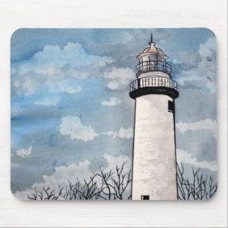pointe Zusatzbarques-Leuchtturm mousepad