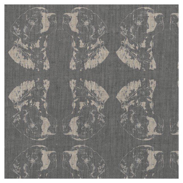 Pointer Dog Fabric Deutsches Pointer-Muster Stoff (Muster)