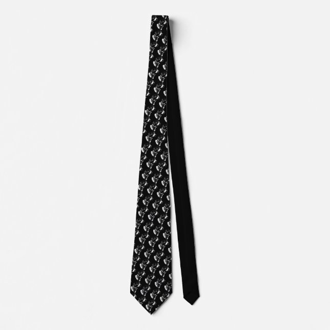 Pointer Dog Krawatte Stilvolle Hunde Lover Necktie (Vorderseite)