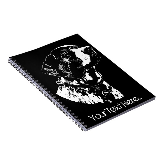 Pointer Dog Notebook Dog Lover Sketch Note Books Notizblock (Rechte Seite)