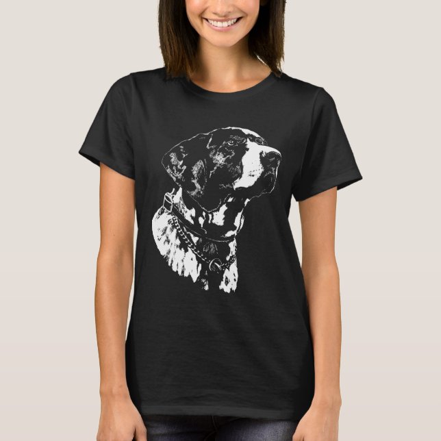 Pointer Dog Women's Shirt German Pointer Hundeshir (Vorderseite)