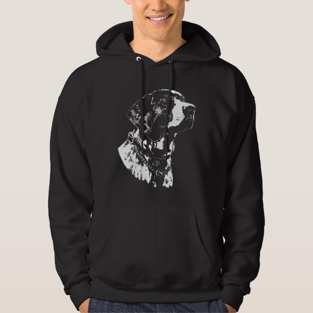 Pointer Hoodies German Pointer Dog Men's Shirts (Vorderseite)