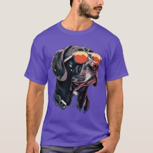 Pointer-Hund mit Sonnenbrille 3 T-Shirt