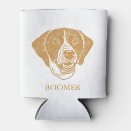 Pointer Hund Personalisiert Zeichnend Hand Dosenkühler