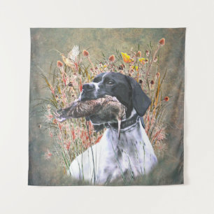 Pointer, Jagdwald Wandteppich