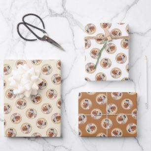 Pointer Painting English Niedlich Original Pet Dog Geschenkpapier Set