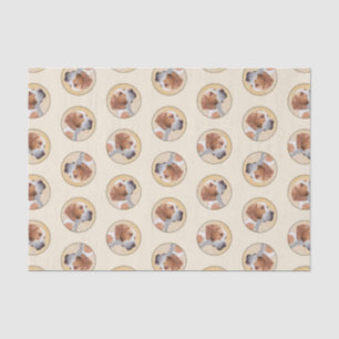 Pointer Painting English Niedlich Original Pet Dog Seidenpapier