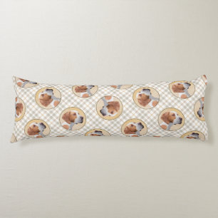 Pointer Painting English Niedlich Original Pet Dog Seitenschläferkissen