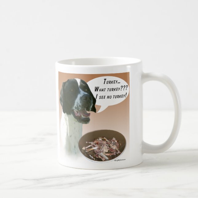 Pointer (schwarz) Türkei Kaffeetasse (Rechts)