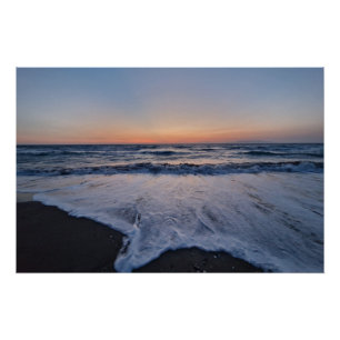 Pointy waves poster