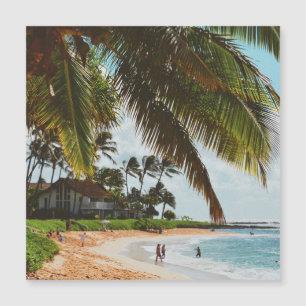 Poipu Beach - Insel Kauai - Hawaii Magnetkarte