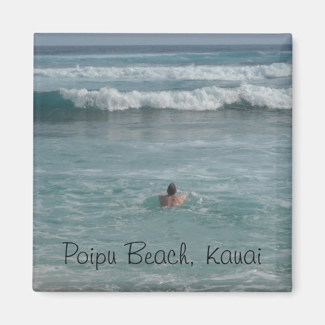 Poipu Beach, Kauai Magnet (Vorne)