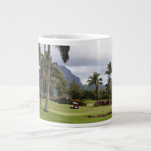 Poipu Bucht-Golfplatz, Kauai, Hawaii Jumbo-Tasse