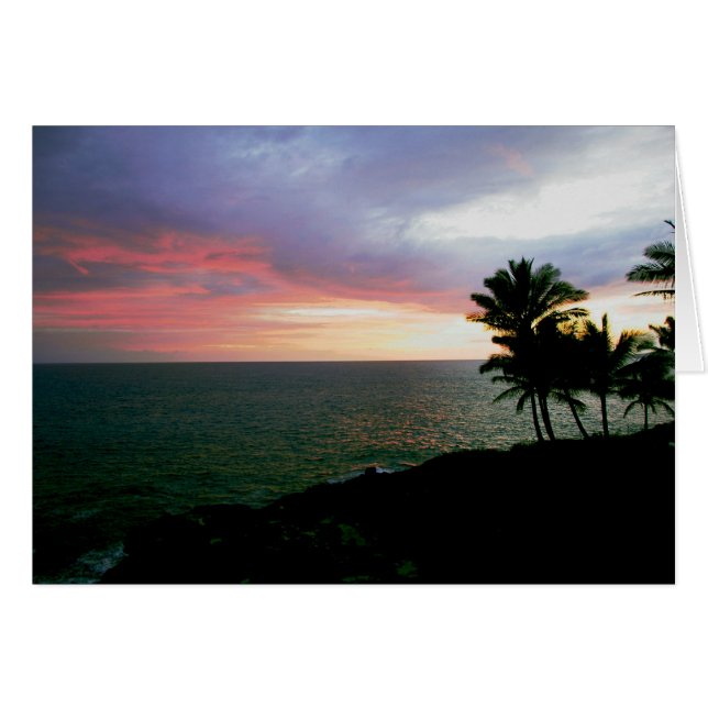 Poipu Sunset (Vorderseite (Horizontal))