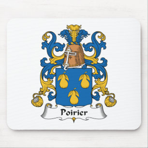 Poirier Familienwappen Mousepad