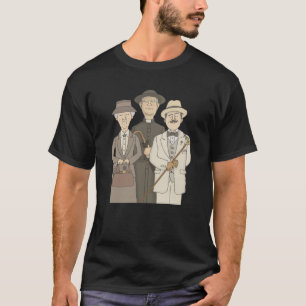 Poirot Marple und Pater Brown200 T-Shirt