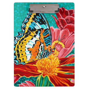 Poised Butterfly I Klemmbrett