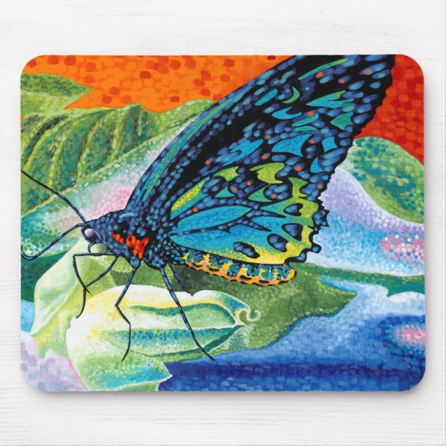 Poised Butterfly II Mousepad (Vorne)