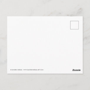 Poison Apple Halloween Postcard Postkarte