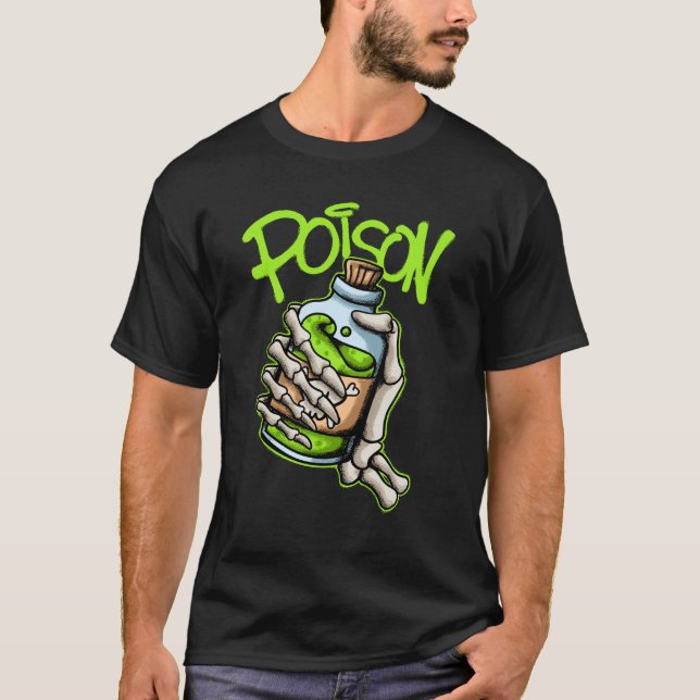 Poison Bottle streetwear  T-Shirt (Vorderseite)