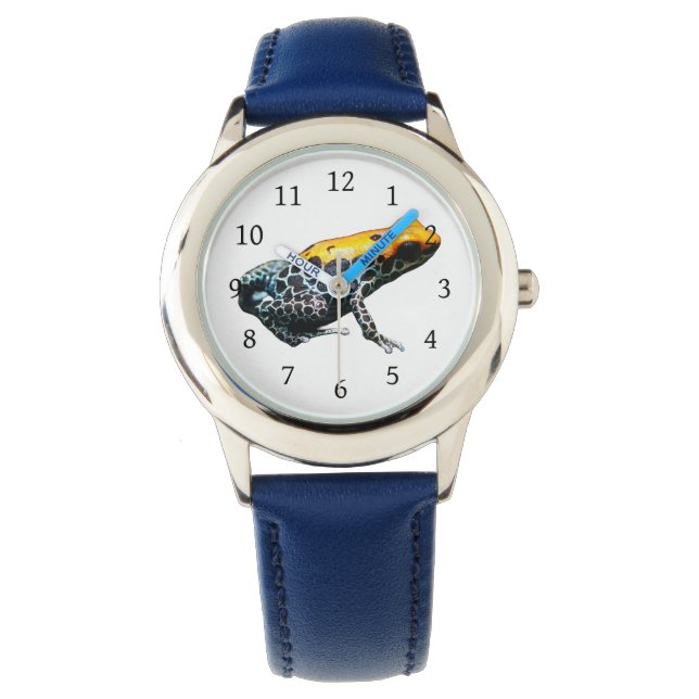 Poison Dart Frog Armbanduhr (Vorderseite)