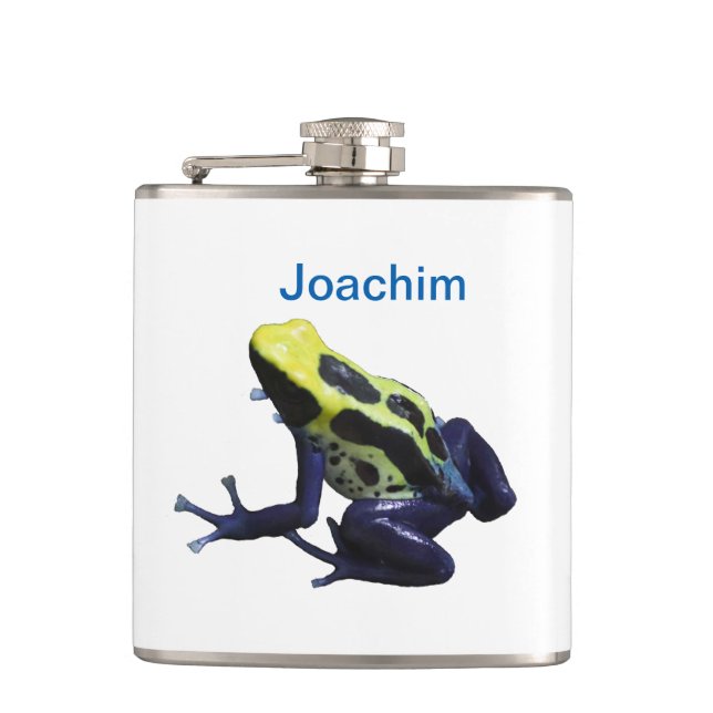 Poison Dart Frog Flachmann (Vorderseite)