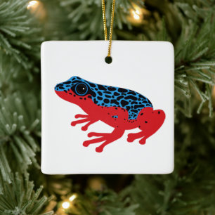 Poison Dart Frog Keramikornament