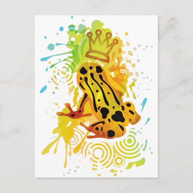 Poison_dart_frog Postkarte (Vorderseite)