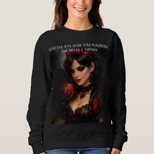 Poisoned by Design Sweatshirt (Vorderseite)