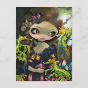 "Poissons Volants: L'Hippocampe" Postkarte