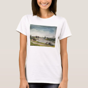 Poissy, "von den Ansichten über die Seine", T-Shirt