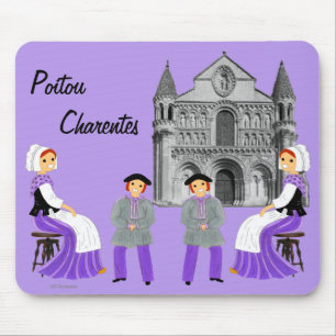 Poitou-Charentes, Frankreich Mousepad