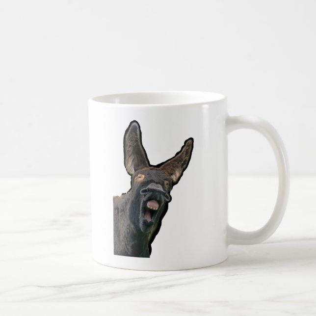 Poitou-Esel Tasse (Rechts)