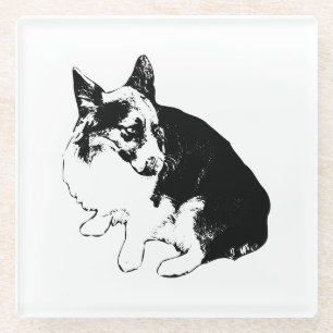 Pokalständer, Foxy Friend Glasuntersetzer