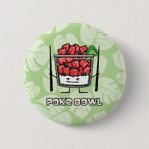 Poke Bowl Hawaii Roher Fischsalat Stäbchen aku Button