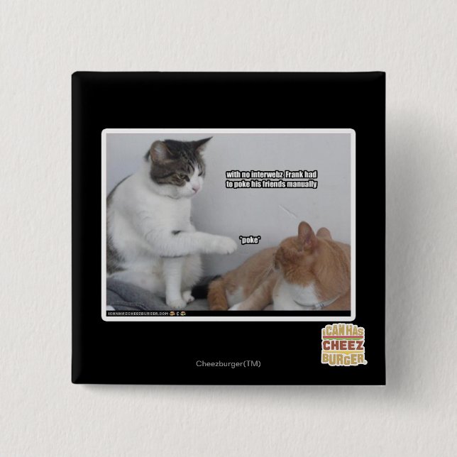 Poke. Button (Vorderseite)