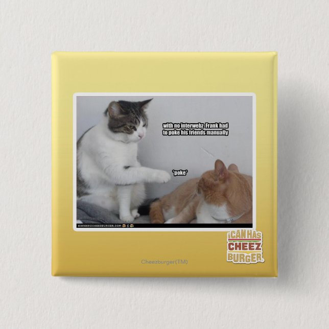 Poke. Button (Vorderseite)