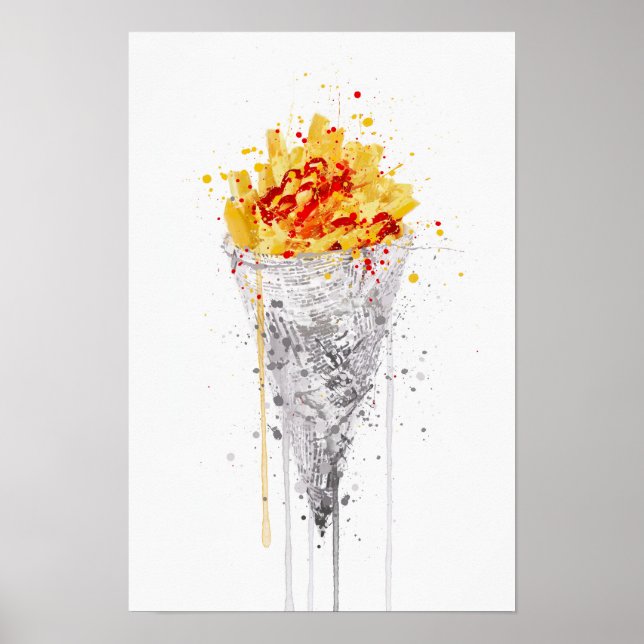 Poke of Chips Poster (Vorne)