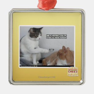 Poke. Silbernes Ornament