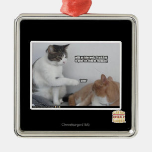 Poke. Silbernes Ornament