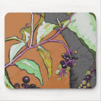 pokeberry entlang dem Tabak trail5.jpg Mousepad
