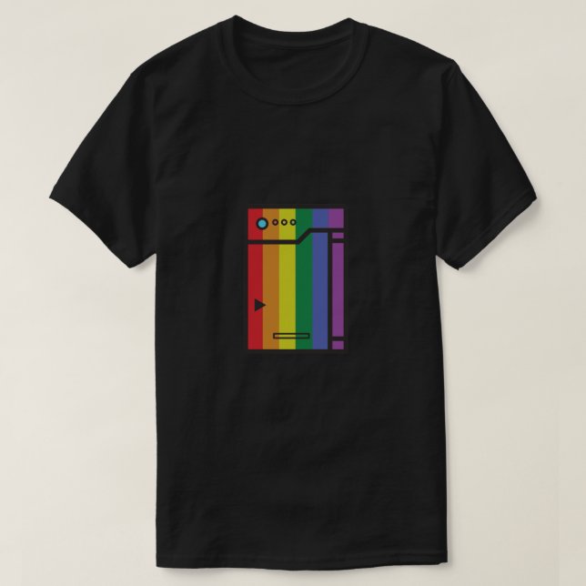 Pokédex Pride — Gay .png T-Shirt (Design vorne)