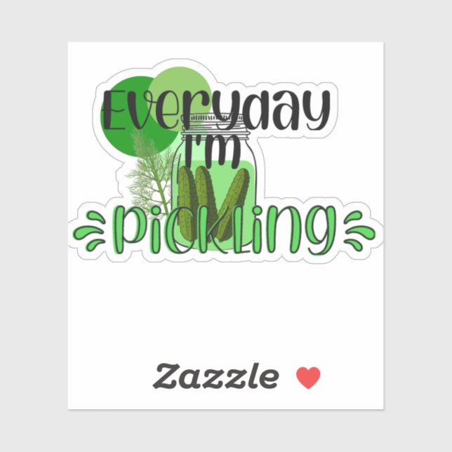 Pökeln nach Kundenwunsch-Vinyl-Aufkleber Aufkleber (Blatt)