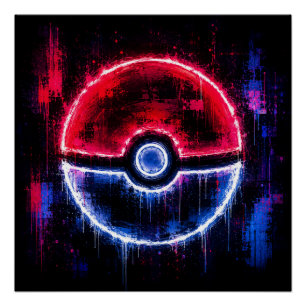 Pokémon-Ball Poster